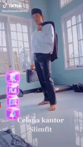 CELANA MENGKILAT PANJANG CELANA FORMAL  MENGKILAT CELANA HARIAN MENGKILAT METALIK  DAN TERLARIS NO 3