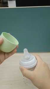 LAKOE Botol Susu Bayi Kaca Dot Botol Susu Bayi Newborn 0-6 Bulan Baby Bottle Wide Neck 160ml