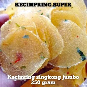 Kecimpring Singkong Mentah Jumbo 250gr