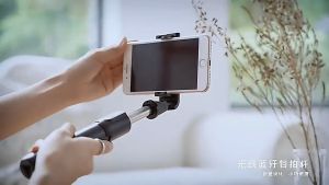 Wireless Bluetooth Selfie Stick tripod monopod stand Phone holder for Outdoor travel 4 IN 1