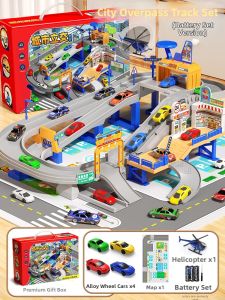 WANJUTEGONGDUI | Adventure Electric Track Car 3-6 Years Boys Gift
