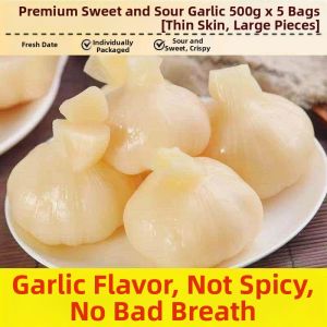 Freshly Sweet and Salty Marinated Garlic 5 kg