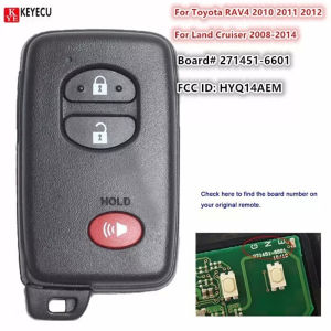 Keyless Smart Remote Key Fob For Toyota Land Cruiser 2008 2009 2010 2011 2012 2013 2014 2015 2016 RAV4 2010 -2012 271451-6601