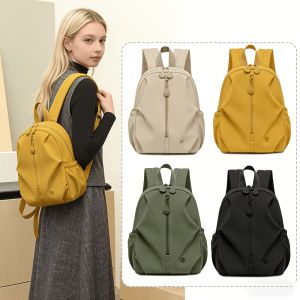 Womens Anti-Theft Large Capacity Nylon Backpack with Multifunctional Laptop Compartment for Daily Travel And Commuting