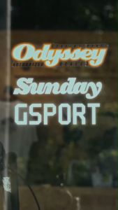 โซ่จักรยาน BMX โซ่ฮาฟลิ้งค์ Odyssey Bluebird Half Link Chain Black