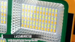 3000W Solar Light Solar Flood Light Camping Work Light 12500mAH Portable Tent Light Outdoor Waterproof Camping Light USB Rechargeable Solar Spot Light 太阳能 露营灯 聚光灯