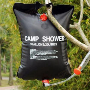 Solar Shower Bag Outdoor Hiking Camping Bag 20L Water Bag Portable Shower Bag Beach Shower Essentials