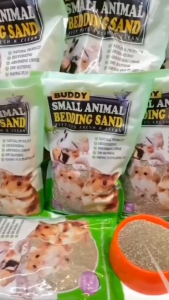 Outlet ทรายบัดดี้ Buddy ทรายอนามัยปูพื้นกรงสัตว์เลี้ยงขนาดเล็ก ขนาด1kg./3kg.