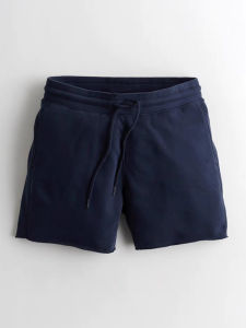 Fifth Avenue Mens Short Pants Summer Casual Sweatpants Pure Cotton Elastic Waist Sports Five-Quarter Pants Breathable Comfortable