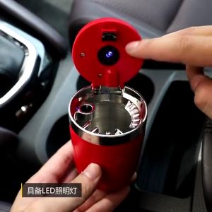 Asbak Rokok Mobil – Portable Stylish & Mudah Dibersihkan untuk Semua Mobil