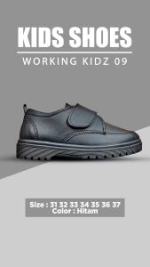 Working Sneakers For You Sepatu Sneaker Anak Laki-laki dan Perempuan Sekolah TK SD Size 31 - 37