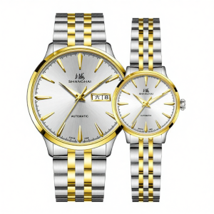 Shanghai | Automatic Mechanical Nightlight Waterproof Lovers Watches