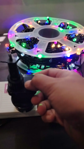 50MTR 500LED Waterproof Fairy String Light Outdoor Light Solar Fairy Light Solar Lampu LipLap Lampu Raya Camping Light