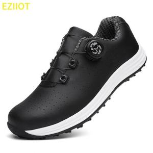 Giày Golf Nam Da Thoáng Khí Thoải Mái Nhẹ Nhàng Cho Thể Thao Ngoài Trời Đi Bộ Đi Bộ Đường Dài Đi Du Lịch Mặc Thường Ngày
