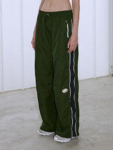 กางเกงกีฬาลำลองชาย ผ้าไนลอนบาง น้ำหนักเบา สำหรับกลางแจ้ง ด้านข้าง 3M สีตัดกัน แฟชั่นฤดูใบไม้ผลิ ฤดูร้อน ฤดูใบไม้ร่วง ฤดูหนาว