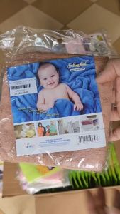 Khăn mặt lông cừu siêu mềm cho bé Elizabeth kích thước 30 x 30 cm