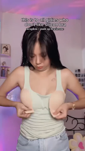 Strapless Push Up Bra for Women Small Chest Gathering Front Buckle Bra Anti-slip Invisible Wrap Bra