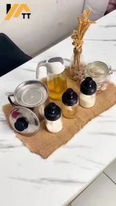 YATT COMBO HEMAT DAPUR: Botol Minyak 630ML & Alat Memasak Praktis