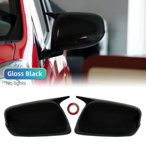For Honda Fit Jazz 2008 2009 2010 2011 2012 2013 GE6 GE8 Rearview Mirror Shell Cover Cap Housing Door Mirror black Auto Parts