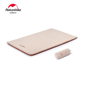 Naturehike ตั้งแคมป์กลางแจ้งผ้ายืดหยุ่นหนาตนเองพองที่นอนลมเบาะรองนอน จัดส่งจากประเทศไทย