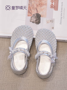 TONGMENGQINGTIAN | Hollow Design Soft Bottom Princess Shoes