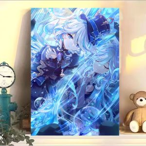 Bandai | Game Character Oil Painting By Numbers Modern Wall Decor for Living Room Bedroom Perfect Gift No Frame