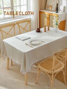 Feitao | Ins Style Waterproof Oil-Repellent Easy-Clean Linen Tablecloth