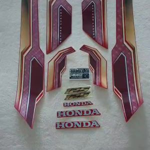 สติ๊กเกอร์ Dream 125 ปี 2022 สีแดง แท้โรงงาน คุณภาพดี Sticker