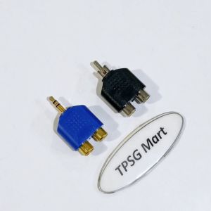 Đầu AV 1 ra 2 / Đầu 3.5 ly ra 2 AV (Đầu chuyển nhiều màu)