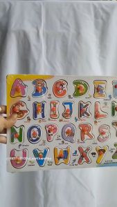 Bảng 26 Chữ Cái In Hoa Tiếng Anh Hình Con Vật Ngộ Nghĩnh Có Núm Nhựa Tiện Lợi Bằng Gỗ Tự Nhiên An Toàn Cho Bé