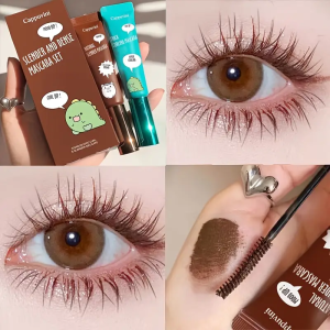 Slimming and Volume Mascara Set - Brown and Black Mascara SetWaterproof and Long-Lasting Curl Non-smudge Eyelash Makeup Mascara