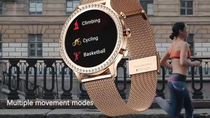 LIGE New AMOLED Smart watch for women Bluetooth Call DIY Custom Dial Sport Waterproof watch for men with gift box