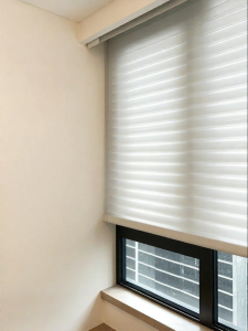 Electric No-Drill Light Blocking Shangri-La Blind