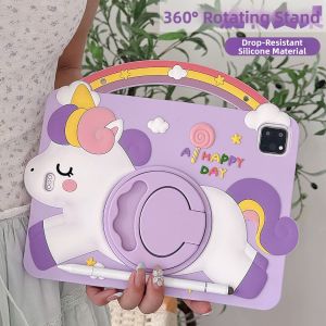 YINJIN | Rotatable Cartoon Shockproof iPad Case