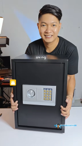 YAMY Security Safe Box Fireproof All Steel Digital Electronic Keypad LockAnti-theft cash Money