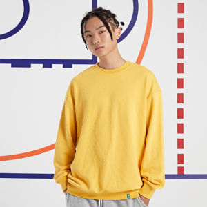 Loose Large Size round Neck Hoodie Mens Basketball Outdoor Casual Sports Top Student Youth Rigorer Breathable Sweatshirt