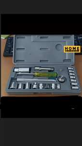 Set Kunci sock 21 Kunci shock sock sok set 21set motor mobil kunci soket 21 set socket wrench socket