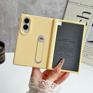 szhaiyu | ZFold8 Wide 360 Rotating Bracket PU Leather Case for Samsung Galaxy Z Fold 8 Screen Protector Glass Hinge Protection Phone Cover