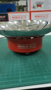 SOLOYOD เตาแก๊สแคมป์ปิ้งโซโลยอด NO.CS-2418 มีบังลม กะทัดรัด พกพาสะดวก