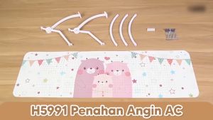 Gratis Ongkir - Talang AC / Reflektor Angin AC / Penahan Embusan Angin AC / Cover Penahan Angin AC