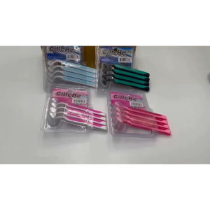 Set 4 dao cạo lông dành cho nữ, lưỡi dao sắc bén đi sát da không gây đau rát làm da mịn màng-CA666