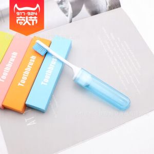 Portable Travel Toothbrush Folding Toothbrush Super Soft Bristles Outdoor Easy To Carry Toothbrush