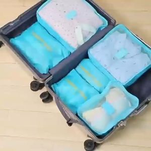 [READY STOCK] Beg Simpanan Pelbagai Guna untuk Perjalanan 6-dalam - Multipurpose Travel Storage Bag 6in1 Luggage Organizer bag