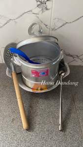 WAJAN SPATULA DAN DANDANG PANCI NASI SET MURAH | DANDANG + WAJAN + SPATULA + PANCI SAYUR PALING MURAH
