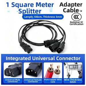 LIMATI | 1 to 2 Splitter Plug Adapter