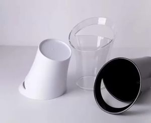 PS Transparent Champagne Bucket Special Acrylic Round Ice Buckets Wine Holder Bucket