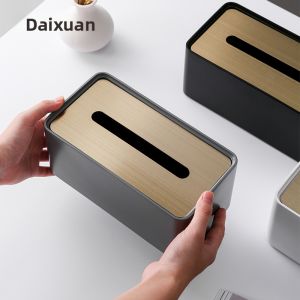 Modern Luxury Stainless Steel Tissue Box