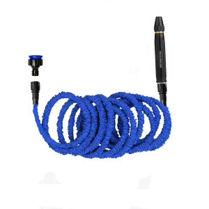25FT-200FTGarden รดน้ําท่อ Magic Telescopic แรงดันสูงล้างรถหัวฉีดท่อปืนฉีดน้ํา สวนชลประทานเครื่องมือทําความสะอาด