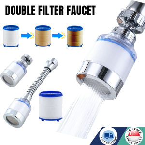 🇸🇬360°Rotating Wtih Filter Faucet Faucet Adapter Purifie Faucet Water Clean Filter Anti-splash Tap Bubbler Extender
