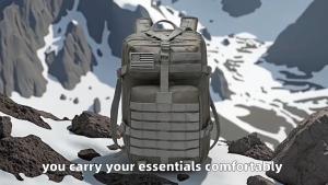 Outdoor Tactical Backpack 45 Liter Large Backpack Bag Molle Bag Camping Trekking Hiking Rucksack Bag